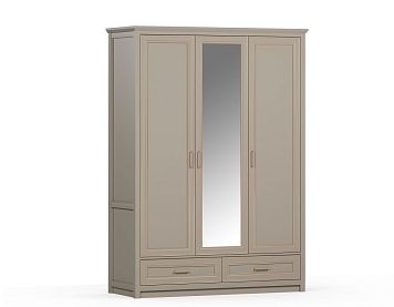 Шкаф SZF2D1L2S цвета глиняный cерый