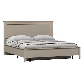 Кровать LOZ180х200 цвета глиняный cерый