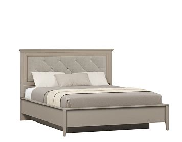 Кровать LOZ160х200 цвета глиняный cерый
