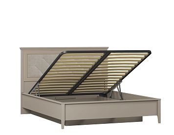 Кровать LOZ160х200 цвета глиняный cерый
