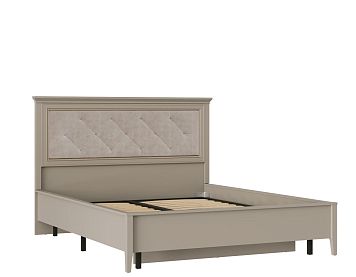 Кровать LOZ160х200 цвета глиняный cерый