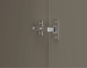 Шкаф REG1D1W цвета дуб сильверджек ореховый/глиняный cерый