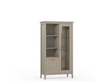Шкаф REG1W1D цвета глиняный cерый