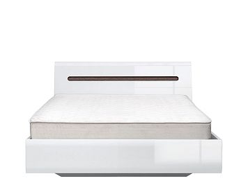 Кровать LOZ140x200 цвета белый