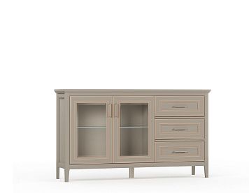 Комод KOM2W3S цвета глиняный cерый