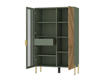 Шкаф REG1W1D/140 цвета дымчатый зеленый
