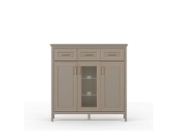 Комод KOM1W2D3S цвета глиняный cерый