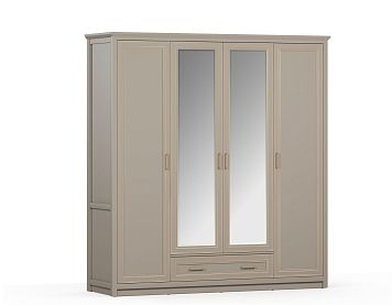 Шкаф SZF2D2L1S цвета глиняный cерый