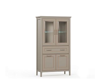 Шкаф REG2W2D1S/170 цвета глиняный cерый