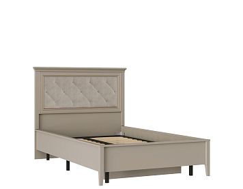 Кровать LOZ120х200 цвета глиняный cерый