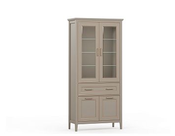 Шкаф REG2W2D1S цвета глиняный cерый
