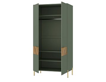 Шкаф SZF2D цвета дымчатый зеленый