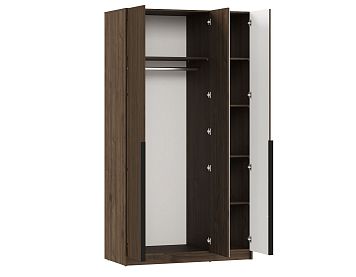 Шкаф SZF2D1L  цвета орех селект темный