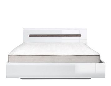 Кровать LOZ160x200 цвета белый