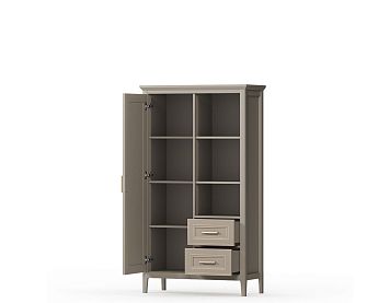 Шкаф REG1D2S цвета глиняный cерый