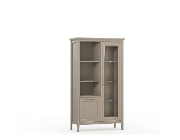 Шкаф REG1W1D цвета глиняный cерый