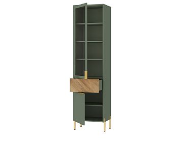 Шкаф REG1W1D1S цвета дымчатый зеленый